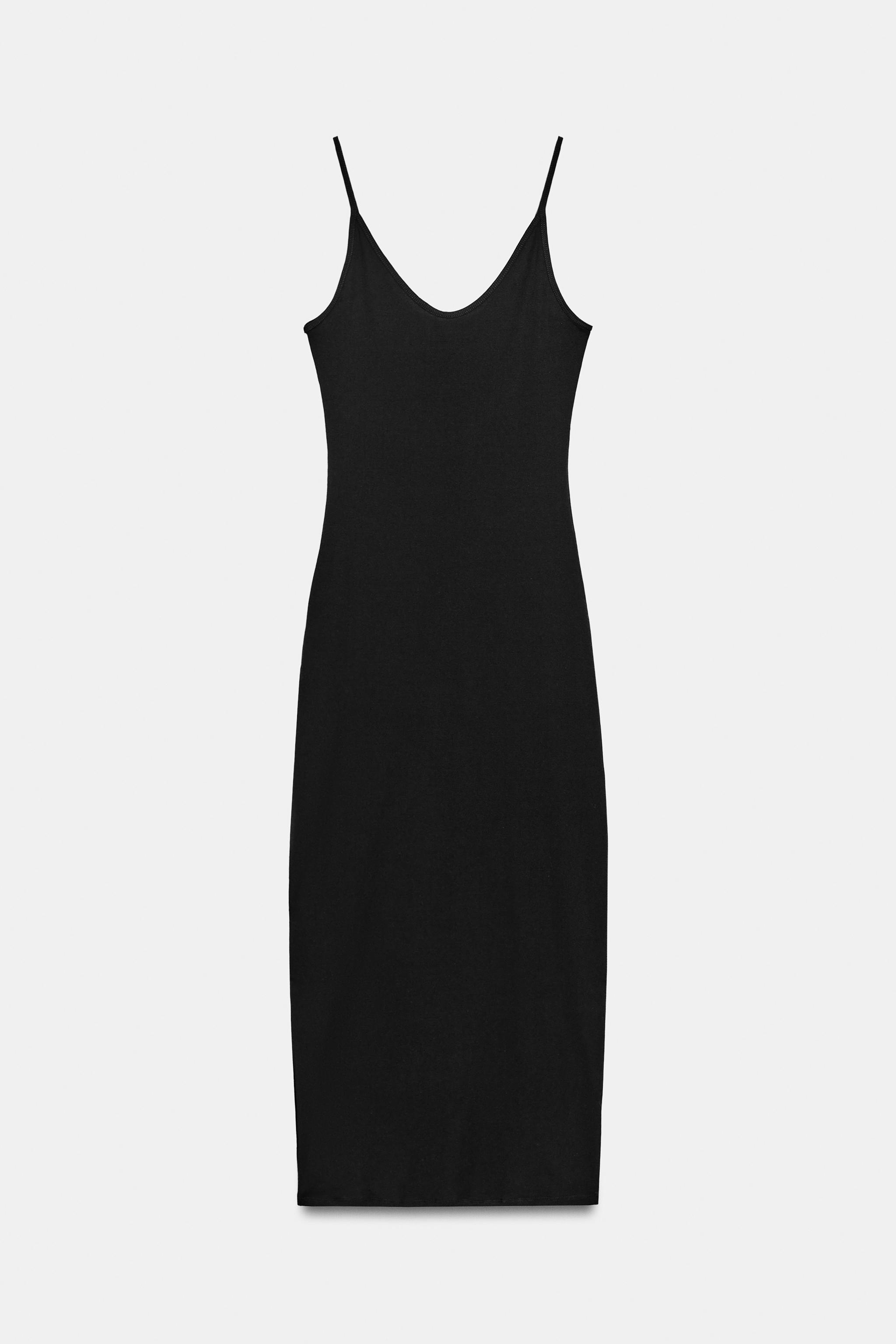 LONG STRAP DRESS